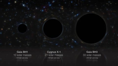 BH3 ist das massereichste stellare Schwarze Loch, das bisher in der Milchstraße identifiziert wurde. (Foto: IMAGO, IMAGO/Cover-Images)